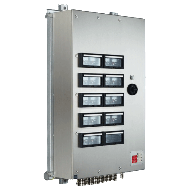 Control and Distribution Boxes made of Stainless Steel Series 8150